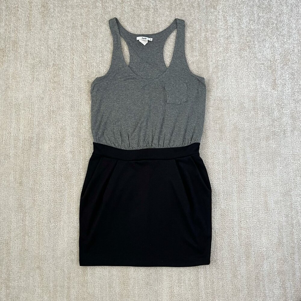 3 for $6 Papaya Sleeveless Summer Dress S Gray Black